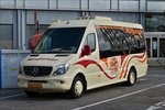 . WV 2055, Mercedes Benz Kleinbus von Voyages Wagener gesehen in Luxeemburg.  17.09.2016