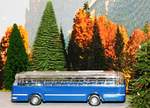 WIKING BÜSSING-TRAMBUS  Schon ein besonderes Wiking-Busmodell,der Büssing mit Panoramadach und  Unterflurantrieb,bei Wiking schon seit 1951 für 28 Jahre produziert und  später