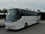Auf dem Busparkplatz bei Putgarden war dieser Bova Reisebus am 21.09.11 abgestellt.
