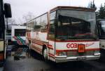 Drgmller MiniComet E320 K, aufgenommen im November 2000 im GWZ der Neoplan NL in Oberhausen.