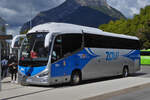 Irizar i6s, vom Unternehmen ZOU, gesehen am Busbahnhof in Grenoble. 17.09.2022