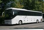 Irisbus Evadys HD  Viabus . Aufgenommen am 11. Juli 2015 auf den Busparkplatz für das Samba Festival in Coburg.