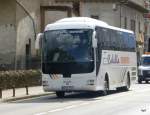MAN Lion`s Coach unterwegs nach Besalu ( Spanien ) am 29.09.2014