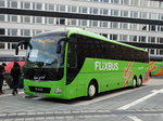Flixbus MAN Lions Coach am 12.11.16 in Frankfurt am Main am neuen Busbahnhof an der Südseite des Hauptbahnhof