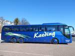 MAN Lion's Coach von Kaeding Reisen aus aus Deutschland im Stadthafen Sassnitz am 11.03.2015