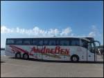 Mercedes Tourismo von Andreßen aus Deutschland im Stadthafen Sassnitz am 25.08.2013