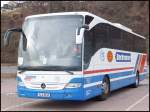 Mercedes Tourismo von Beckmann Reisen aus Deutschland im Stadthafen Sassnitz am 15.02.2014