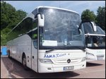 Mercedes Tourismo von Alka Reisen aus Deutschland im Stadthafen Sassnitz am 08.06.2014