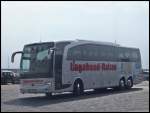 Mercedes Travego von Neubauer/Vagabund-Reisen aus Deutschland im Stadthafen Sassnitz am 30.08.2013