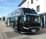 NEOPLAN STARLINER-Mannschaftsbus vom TSV 1860 Mnchen am 28.08.2013 in Mnchen.Foto I.Pavel
