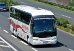 Neoplan Tourliner von  Uschi-Reisen , NR-UN 22 in Bad Honnef - 01.07.2014