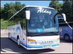 Setra 415 GT-HD von Aldag-Reisen aus Deutschland im Stadthafen Sassnitz am 15.06.2014