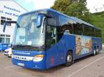 Setra 416 GT-HD von Klemm aus Deutschland (ex Ume Buss) im Stadthafen Sassnitz am 03.10.2017