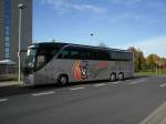 Setra 415 HDH, am Airport Hannover.