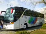 Mein 1111. Foto bei Bus-Bild: Setra S 416 HDH  Rist , Sondermodell 60 Jahre Setra, Karlsruhe 27.02.2014