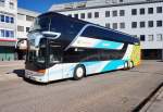 SETRA S 431 DT von westbus, am 12.2.2016 beim Busbahnhof Klagenfurt Hauptbhnhof.
Unterwegs ist dieser Bus auf der Linie Klagenfurt - Wien, diese westbus in Kooperation mit Blaguss und Flixbus betreibt.