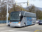 Setra S 417 HDH Reisebus unterwegs in der Stadt Olten am 03.04.2016