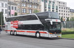 Setra S 431 DT IC Bus aufgenommen 07/07/2016 am Koningin Astridplein Antwerpen 