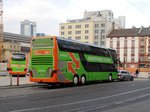 Flixbus Setra Doppeldecker am 12.11.16 in Frankfurt am Main Hbf Südseite 