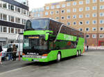 Flixbus Setra 4000er Serie Doppeldecker am 14.01.17 in Frankfurt am Main Hbf Südseite Fernbusbahnhof