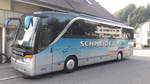 Setra 415 HD in Rüegsauschachen, Schweiz, Schneider Reisen und Transport AG, Langendorf, SO 21615, Aufgenommen am 28. August 2017