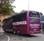 Ein Setra S 415 HDH von Melschinger-Reisen,aus Neckartailfingen