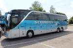 der fabrikneue Setra 416 HDH zur Ergnzung der  Starcar-Flotte , Schneider Reisen und Transport AG, Langendorf, SO 21950,  Aufgenommen am 2.