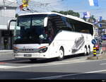 Reisebus - Setra S 517 HD unterwegs in der Stadt Luzern am 27.07.2023