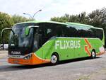 Setra 516 HD von Flixbus/Wricke Touristik aus Deutschland in Stralsund am 05.09.2021