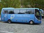 Midi-Bus  Temsa Opalin  ,  fr 35 Personen,die sterreichische Firma hat ihren Sitz in Hornstein/Burgenland,  es gibt ihn mit 4-Zyl.Reihen-Turbo-Diesel und 180PS,  und 6-Zyl.Reihen-Turbo-Diesel und