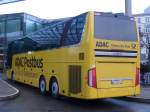 Heckansicht Van Hool TX 21 altano  ADAC Postbus - Stambula , Hamburg ZOB 18.01.2014