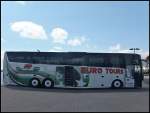 Van Hool TX17 von Euro Tours aus Deutschland im Stadthafen Sassnitz am 23.08.2014