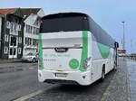 Heckpartie des VDL Bus der TIDE Buss AS am 18. Februar 2024 in Stavanger.