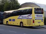 Volvo 9900 von Manfred Schoor Busreisen aus Deutschland in Neubrandenburg am 07.08.2018