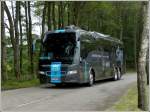 Volvo Mannschaftsbus des Radsportteams  SKY  fotografiert in der Nhe von Derenbach (L) am 02.06.2012.