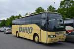 Der Reisebus Volvo Star 502 Carrus von Vainio wurde am Olympiastadion in Helsinki gesehen. 07.06.2012