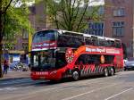 Ayats-Bus von BAKKER absolviert eine City-Sightseeing Tour in Amsterdam; 110904