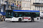 Heuliez GX Bus mit der Nummer 238, auf der Linie 49, ist in Marseille unterwegs. Die Aufnahme stammt vom 11.05.2018.