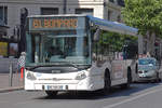 Heuliez GX Bus mit der Nummer 257, auf der Linie 61, ist in Marseille unterwegs.