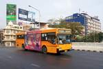 Bus Thailand / Bus Bangkok: Hino RU1JSSL / Thonburi Bus Body Company (Wagen 44066) der Bangkok Mass Transit Authority (BMTA), aufgenommen im Februar 2020 am Hauptbahnhof von Bangkok (Bahnhof Hua