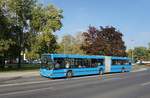 Kroatien / Bus Zagreb / Autobus Zagreb / Zagrebački Električni Tramvaj (ZET): MAN NG - Wagen 138, aufgenommen im Oktober 2017 an der Haltestelle  Središće  im Stadtgebiet von