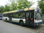 Der Wagen 33 MAN NL 202 luft nicht nur auf Schulbus sondern genau wie  Wagen 36 in Linienverkehr.