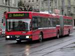 Bern Mobil - MAN Gelenkbus Nr.212  BE 513212 unterwegs auf der Linie 13 ? zum Bahnhof am 09.12.2007