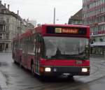 Bern Mobil - MAN Gelenkbus Nr.218  BE 513218 unterwegs zum Bahnhof Bern eingeteilt auf der Linie 13 am 09.12.2007