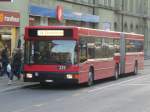 Bern Mobil - MAN Gelenkbus Nr.229 BE 513229 unterwegs auf der Linie 14 Direktkurs am 18.02.2008