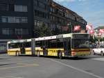 MAN Bus mit der Betriebsnummer 72 auf der Linie 2 am Bahnhof Thun. Die Aufnahme stammt vom 04.08.2012.
