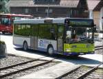 MAN Bus aufgenommen in Lenk im Simmental am 31.07.08.