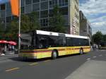 MAN Bus mit der Betriebsnummer 96 auf der Linie 6 fhrt Richtung Westqartier. Die Aufnahme stammt vom 04.08.2012.
