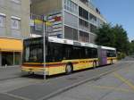 MAN Bus mit der Betriebsnummer 89 auf der Linie 21 am Bahnhof Thun. Die Aufnahme stammt vom 04.08.2012.