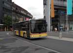 MAN Bus mit der Betriebsnummer 111 auf der Linie 4 am Bahnhof Thun. Die Aufnahme stammt vom 09.10.2013.